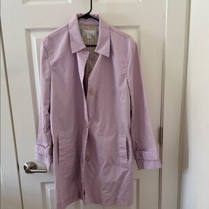 Women's Lilac Trench Coat
